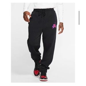 Jordan Jumpman Classics Pants NIKE X Jordan with purple and orange logo